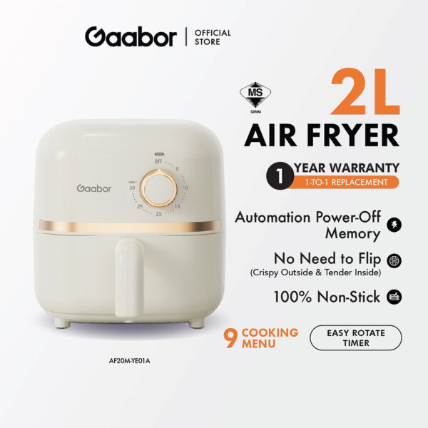 Gaabor Air Fryer Mechanical 2L