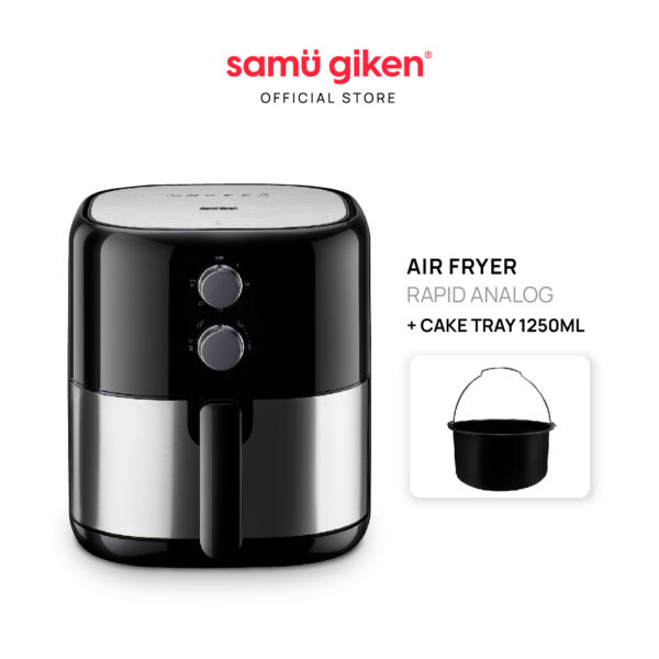 SG-AFA35SSB Air Fryer 3.8L with Cake Tray – Multi-Function Cooking
