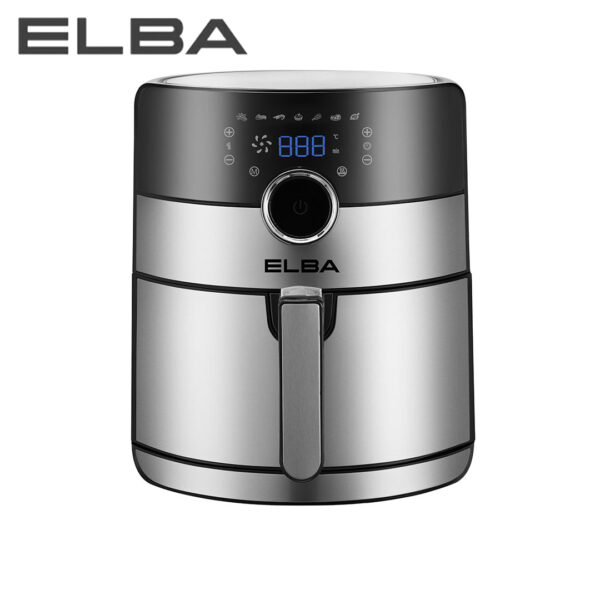 Elba Air Fryer EAF-K5130D(SS) – Touch Control Panel with LED Display, Stainless Steel