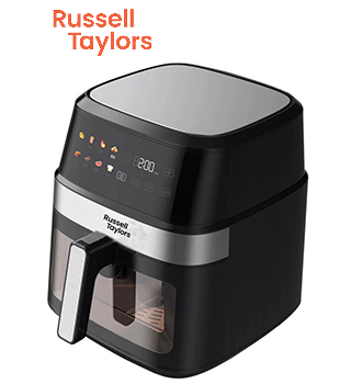 Russell Taylors Visible Window Digital Air Fryer Z7 6.5L