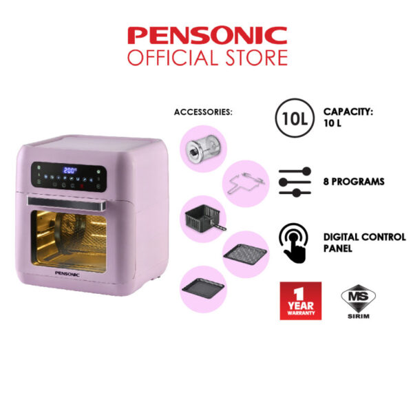 Pensonic Air Fryer Oven PDF-1100DX 10L